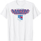 New York Rangers Laser White Officially Licensed