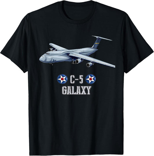 American C-5 Galaxy Military Transport Aircraft