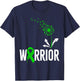 Green Awareness Ribbon Support Kidney Disease Warrior