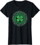 Irish Blessing, Celtic Knot & 4-Leaf Clover Luck Version B