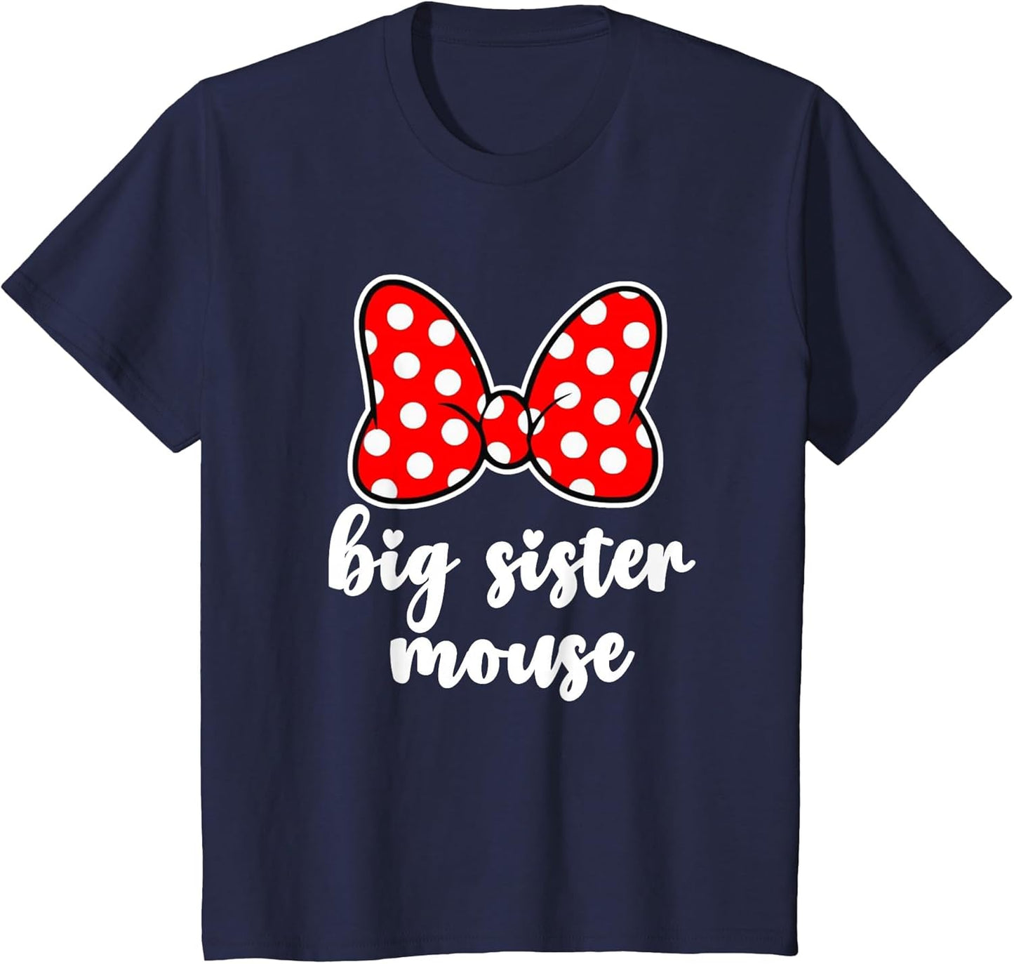 Kids Big Sister Mouse Bow Family Vacation - Youth, Toddler