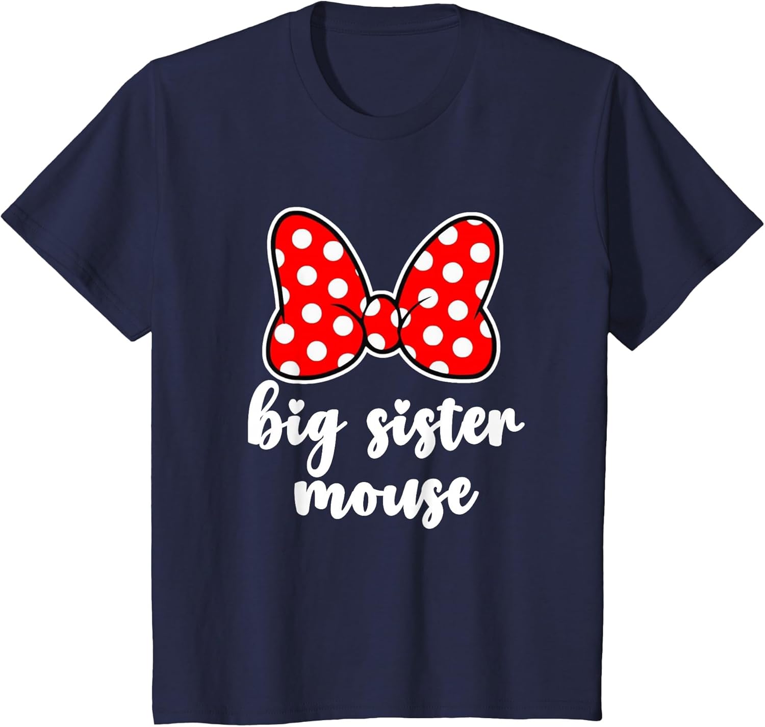 Kids Big Sister Mouse Bow Family Vacation - Youth, Toddler
