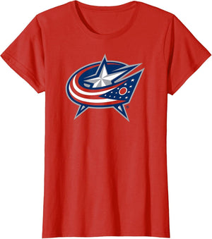 Columbus Blue Jackets Icon Red Officially Licensed