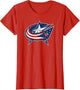 Columbus Blue Jackets Icon Red Officially Licensed