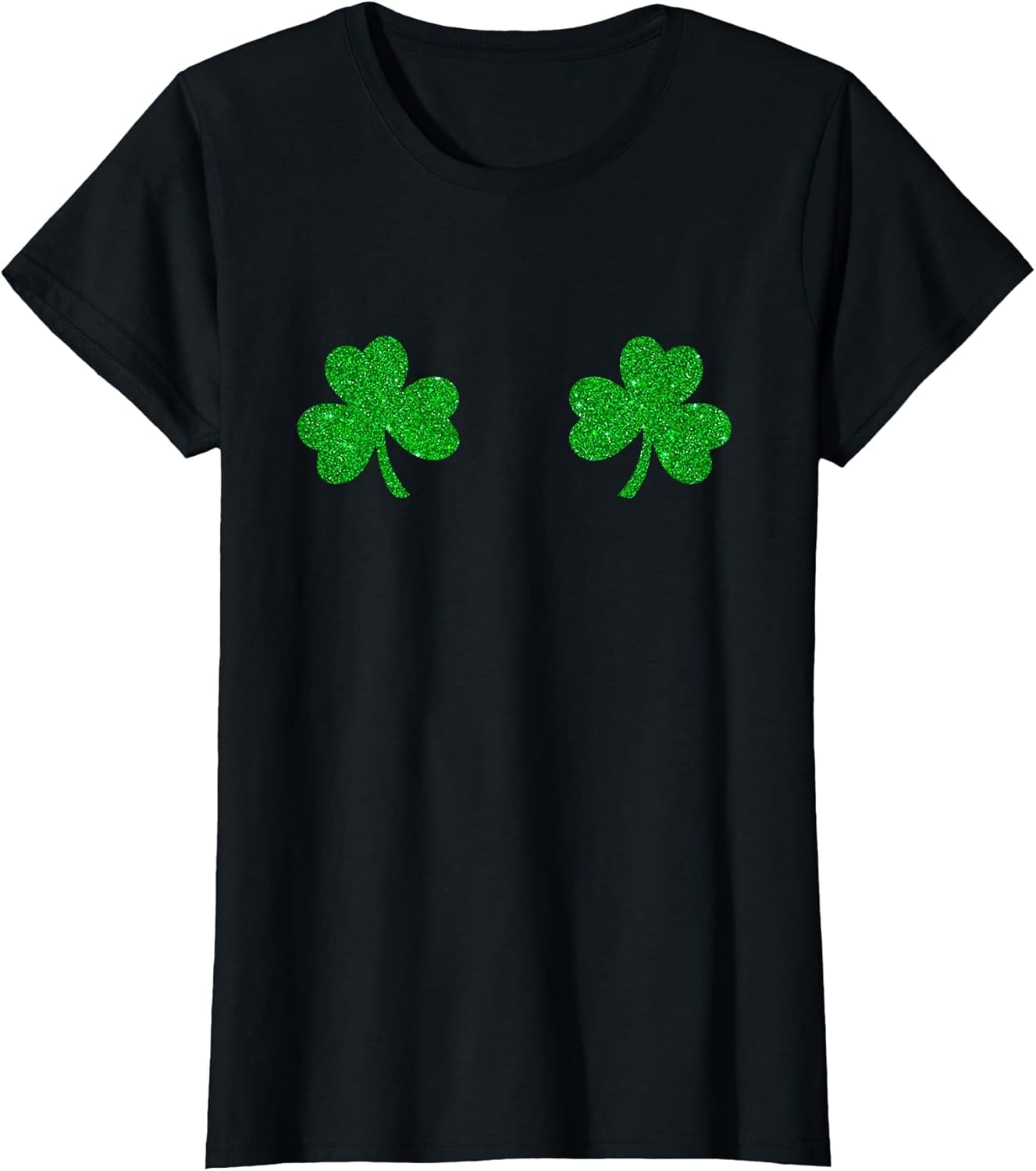 St Patricks Day Green Tits Clover Irish Shamrock Boobs Women