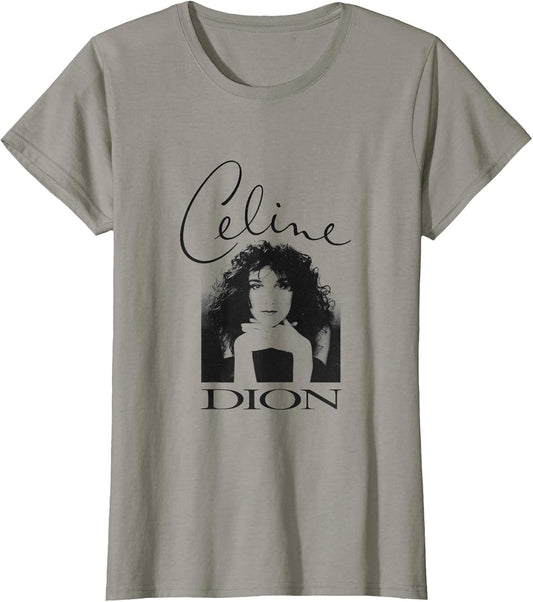 Official Celine Dion Black and White Photo