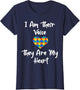 I Am Their Voice They are My Heart Fun Autism Teacher