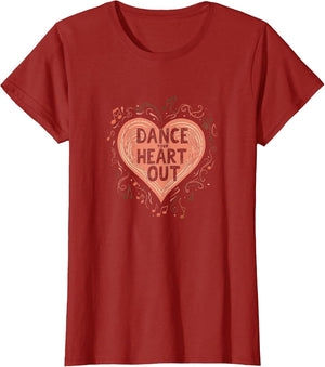 Dance Your Heart Out Girls Dance Design