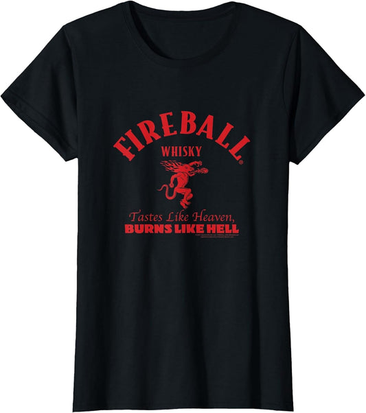 Fireball Cinnamon Whisky Tastes Like Heaven Burns Like Hell