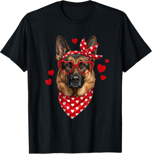 German Shepherd Valentines Day Dog Lover Heart