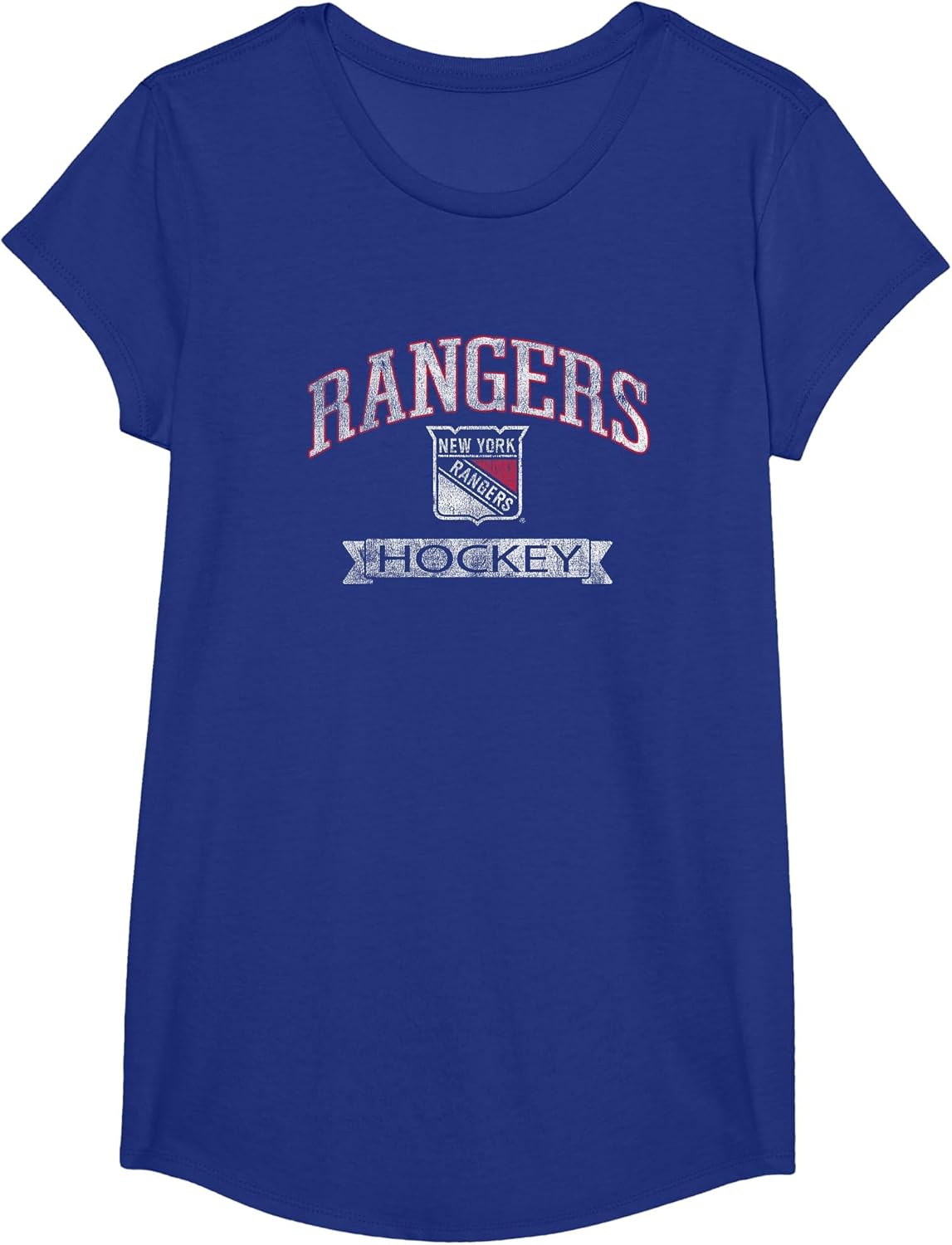 New York Rangers Vintage Hockey Royal Officially Licensed