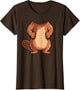 Beaver Shirt Adult Kids Men Women Brown Beaver Costume