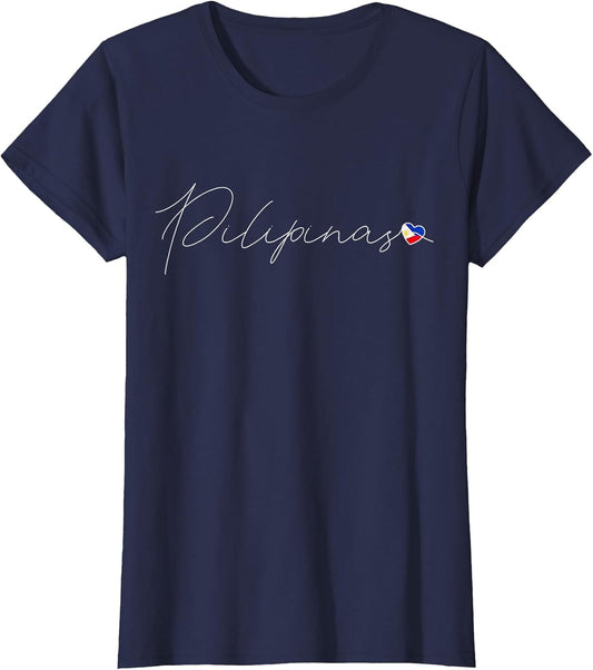 Pilipinas Love Philippine Flag and Heart Philippines