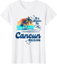 Cancun Mexico Beach Summer Vacation Retro Vintage 80's 70's