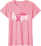Swimming Breast Cancer Awareness Month Pink Ribbon