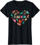 Kindergarten Teacher Dinosaur Heart Love Dino Teachersaurus