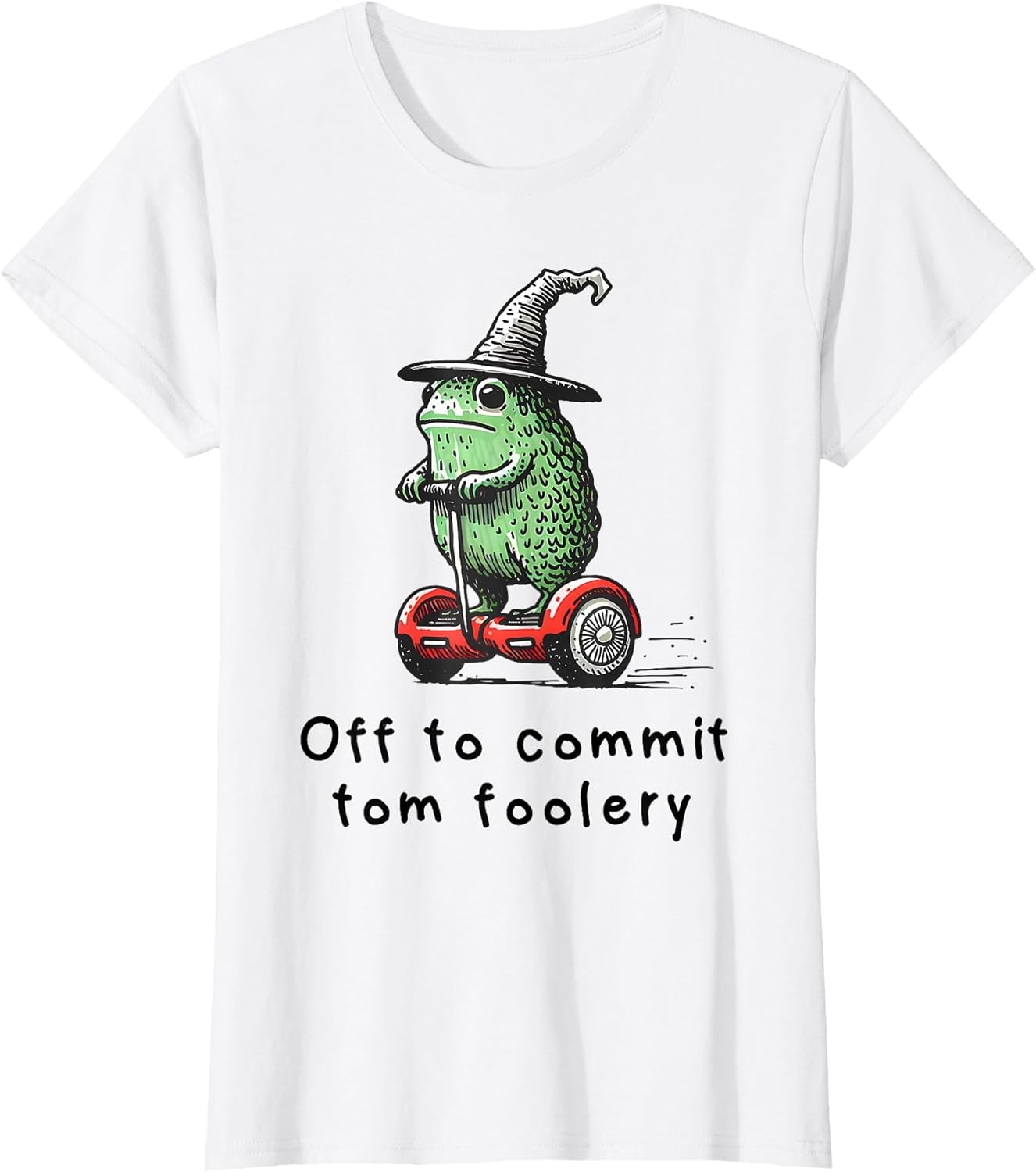 Whimsical Frog Wizard Off to Commit Tom Foolery Frog Meme