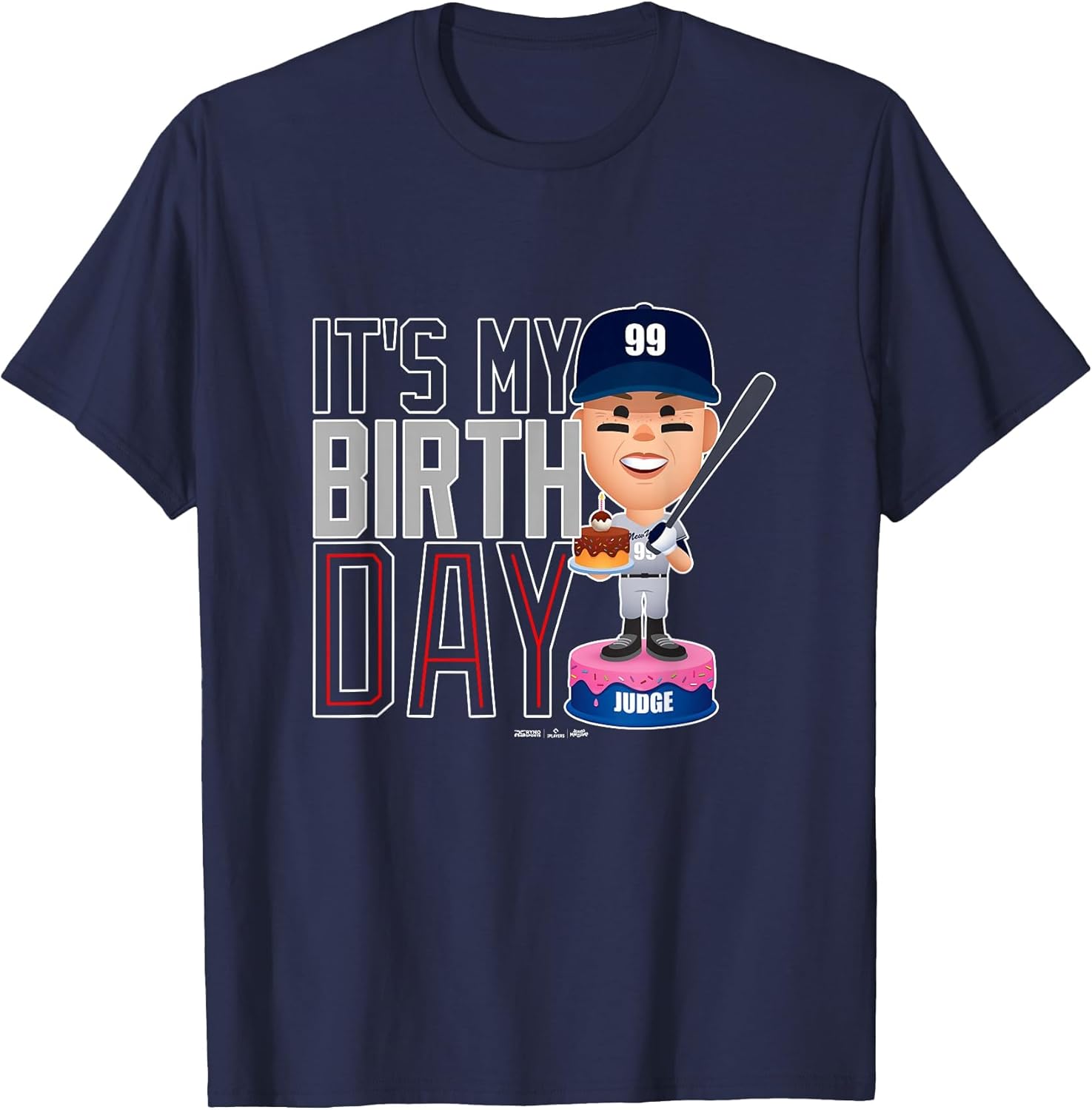 Aaron Judge New York Baseball Birthday MLBPA