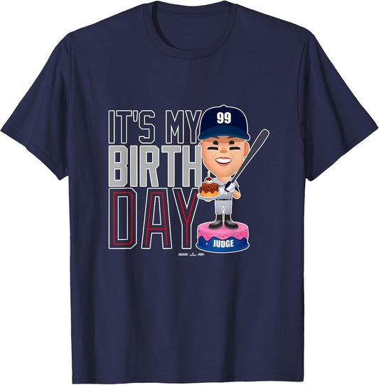 Aaron Judge New York Baseball Birthday MLBPA