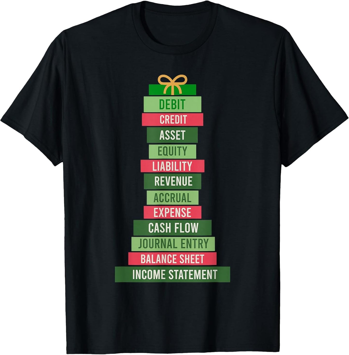 Accounting Christmas Create Spreadsheets Coworker Xmas Tree