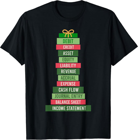 Accounting Christmas Create Spreadsheets Coworker Xmas Tree