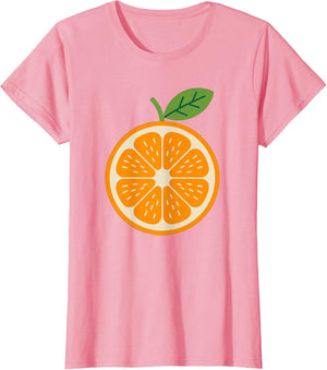 Cute Orange Slice Costume Healthy Fruit Minimal