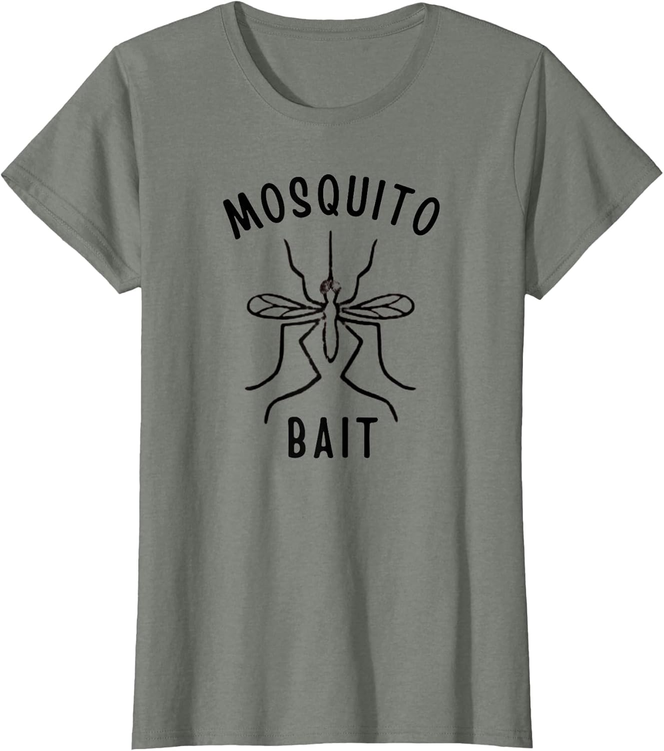 Mosquito Bait Funny Camping Campfire Outdoors Bug Bite