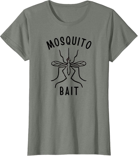 Mosquito Bait Funny Camping Campfire Outdoors Bug Bite