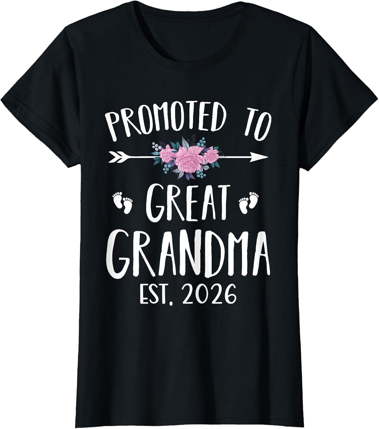 Promoted to Great Grandma Est 2026 New Great Grandmother