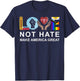 Love Not Hate Make America Great