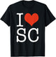 I Love SC South Carolina USA American