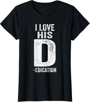 Funny Matching I Love Her P - I Love His D Dedication