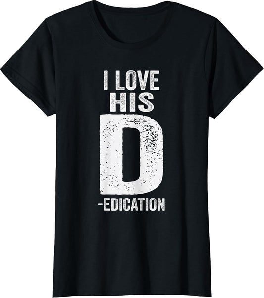 Funny Matching I Love Her P - I Love His D Dedication
