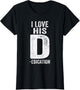 Funny Matching I Love Her P - I Love His D Dedication