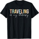 Traveling is My Therapy Cool Travel Vacation Adventure Lover