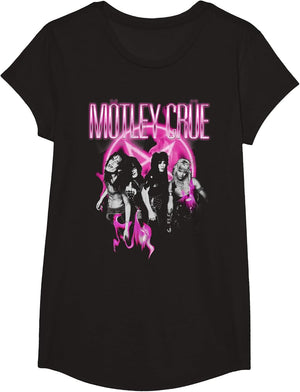 Mötley Crüe Shout Neon Pink