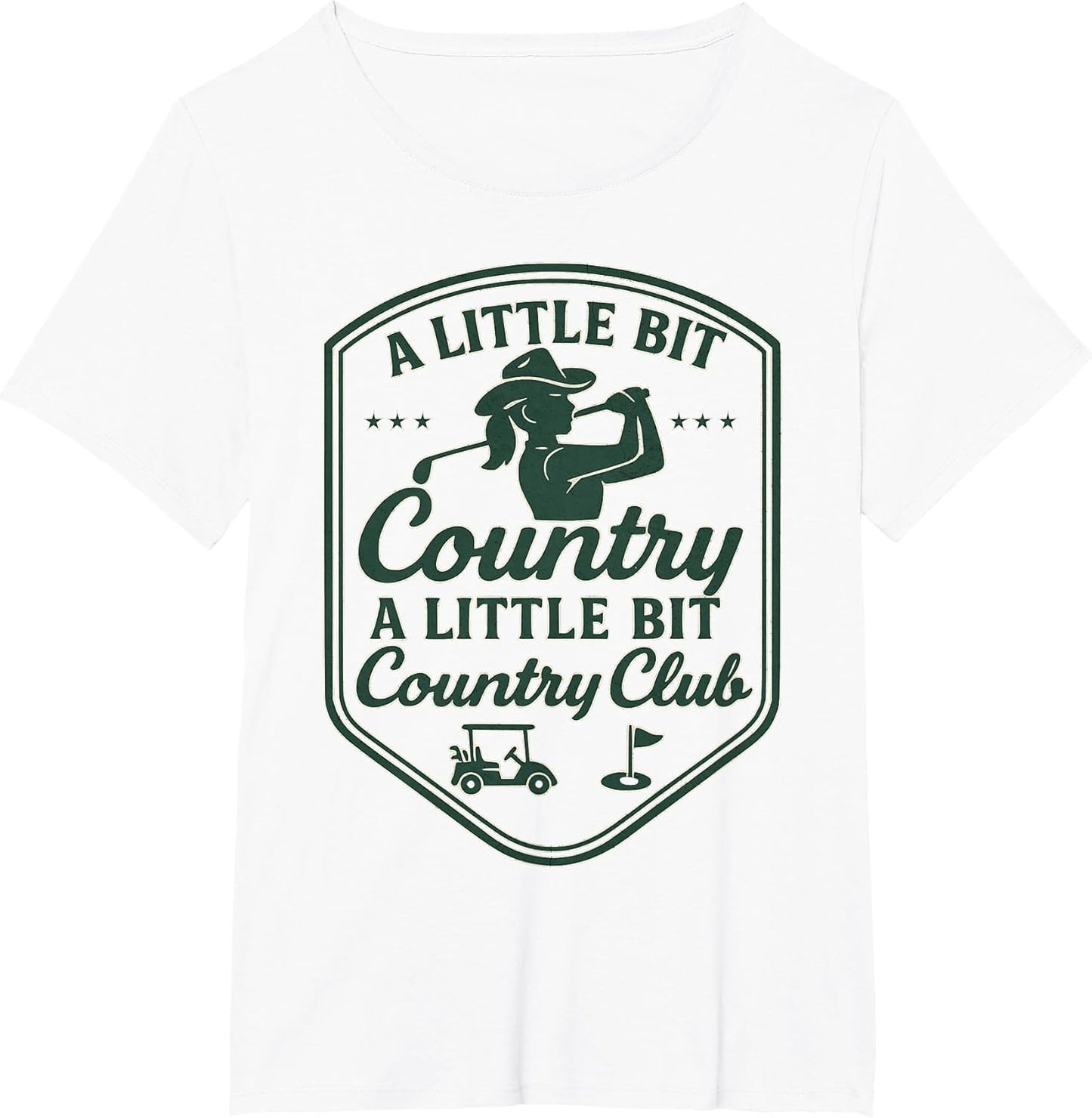 Country Golf Southern Cowgirl Golfing Country Club Golfer