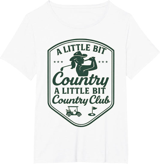 Country Golf Southern Cowgirl Golfing Country Club Golfer