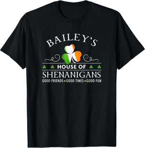 Bailey's House of Shenanigans Irish Family Name