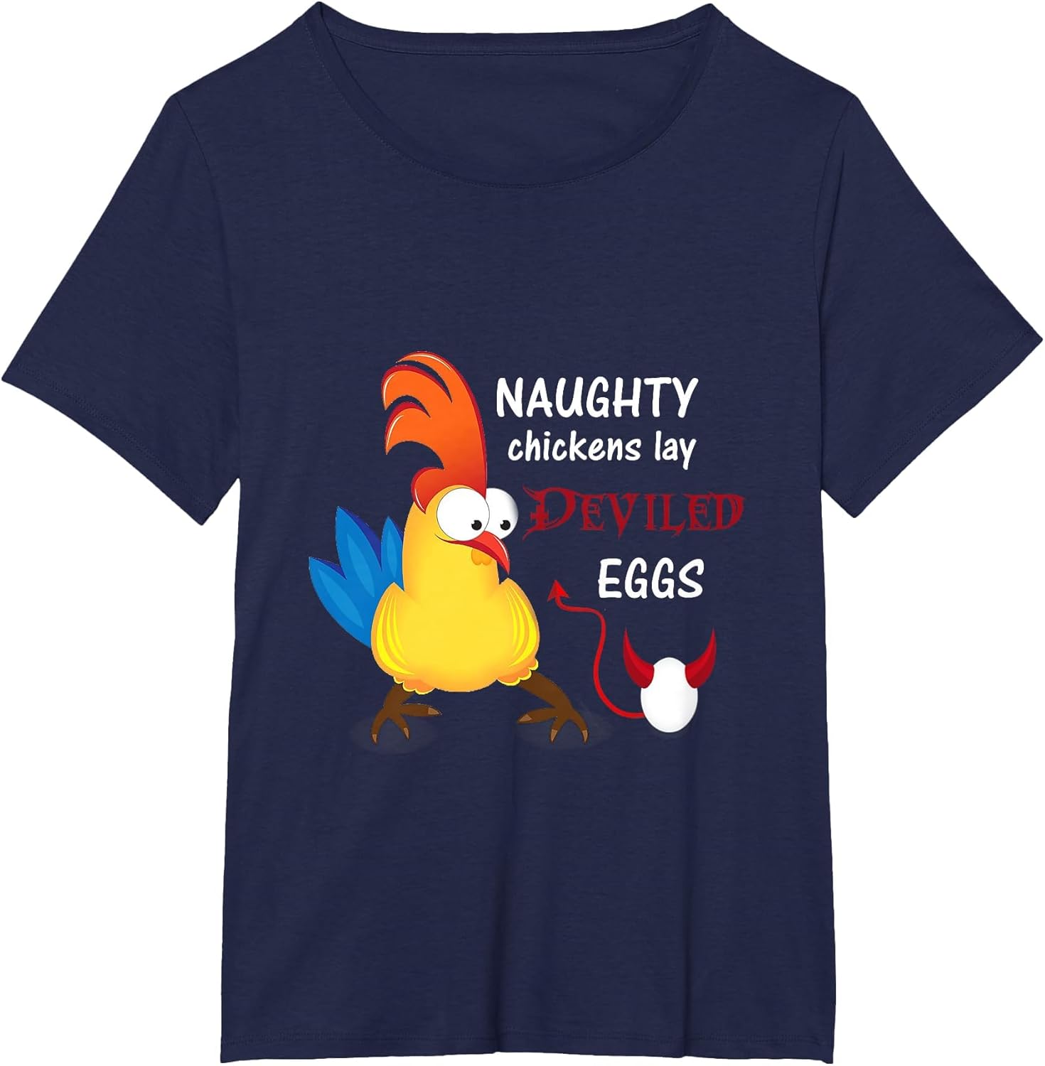 Naughty Chickens Lay Deviled Eggs Funny Halloween