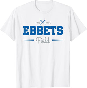 Ebbets Field Shirt Retro Brooklyn Baseball