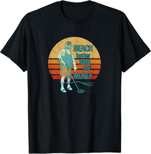 Beach Better Have My Money Retro Sunset