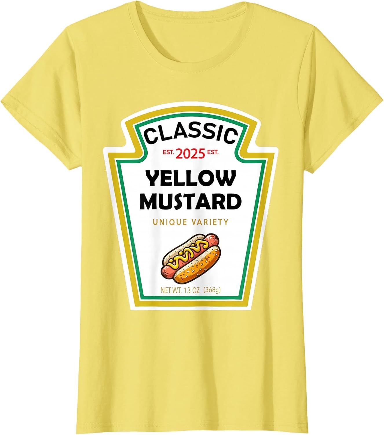 Yellow Mustard DIY Halloween Costume Matching Groupe Mustard