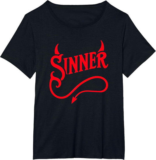 Rock Sinner Devil Horns & Tail - Atheist Pride