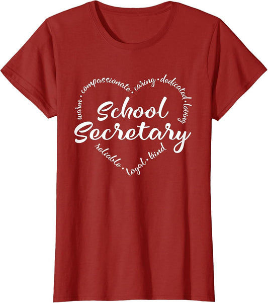 School Secretary Administrative Assistant Office Squad Crew