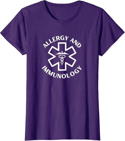 Allergy and Immunology Doctor Nurse Medical Caduceus