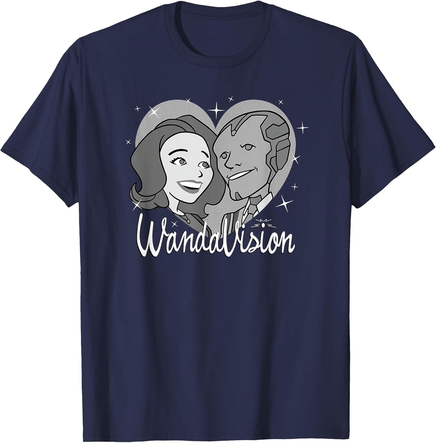 Marvel WandaVision Heart Retro 60s