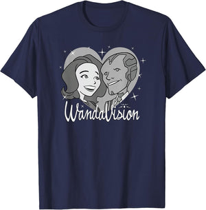 Marvel WandaVision Heart Retro 60s