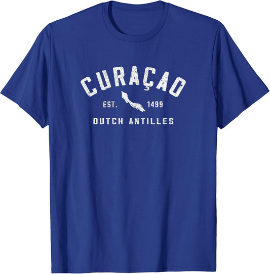 Vintage Curacao Souvenir Cruise Vacation Kids
