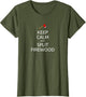 Keep Calm and Split Firewood Funny